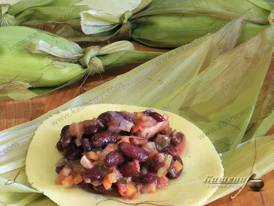 Кукурудзяне листя – інгредієнт рецепту