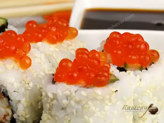 Red caviar – recipe ingredient