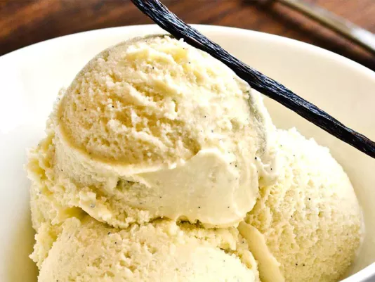 Морозиво ванільне – інгредієнт рецептів