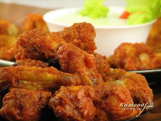 Крильця Баффало (Buffalo Wings) – рецепт з фото, американська кухня