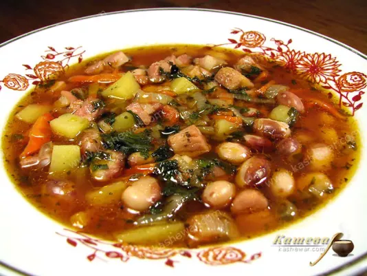 Суп з грудинкою та квасолею (Чорба) – рецепт з фото, молдавська кухня
