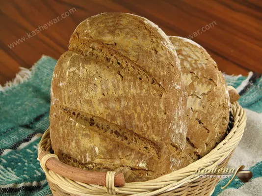 Сільський французький хліб – рецепт з фото, французька кухня
