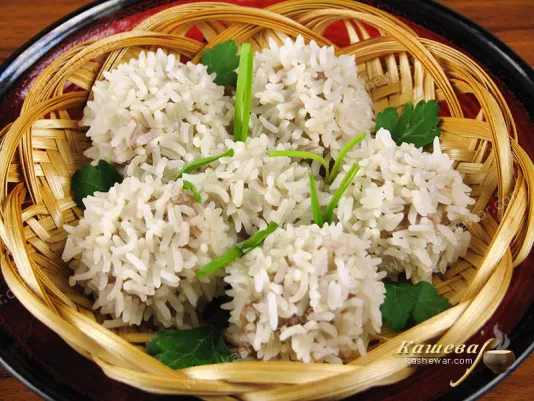Дімсам з м'яса та рису – рецепт з фото, китайська кухня