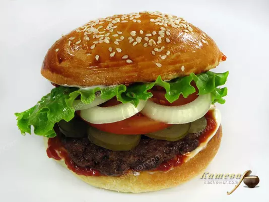 Hamburger – recipe with photo, American cuisine