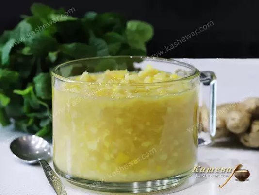 Ginger, Lemon and Honey – recipe with photo