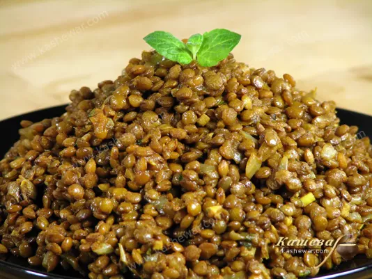 Lentil curry - recipe with photo, Indian cuisine