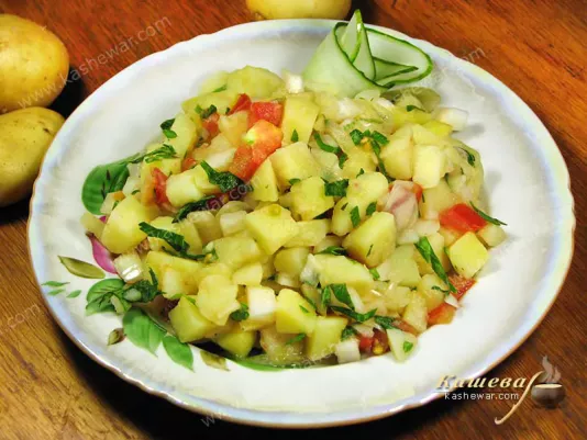 Картопляний салат по-індійськи – рецепт з фото, індійська кухня