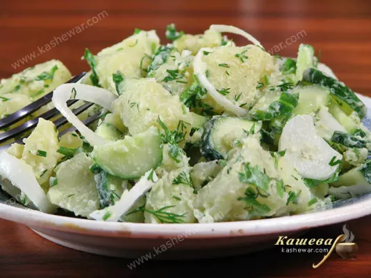 Картопляний салат – рецепт приготування німецької кухні
