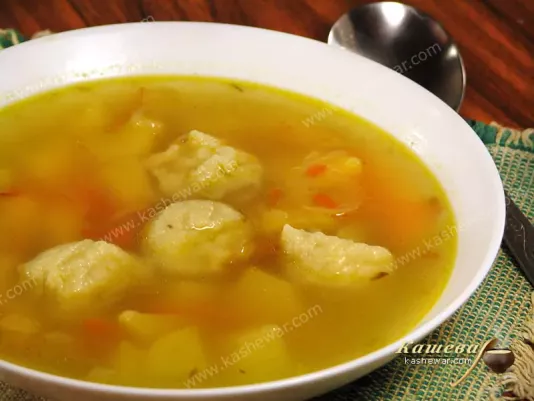 Картопляний суп з галушками – рецепт з фото, білоруська кухня