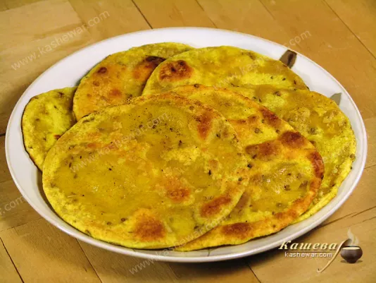 Коржики з цільнозернового борошна зі спеціями (Роті) – рецепт з фото, індійська кухня