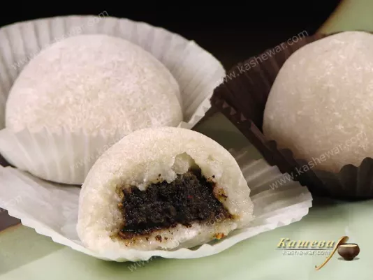 Рисові тістечка (Моті) – рецепт з фото, японська кухня
