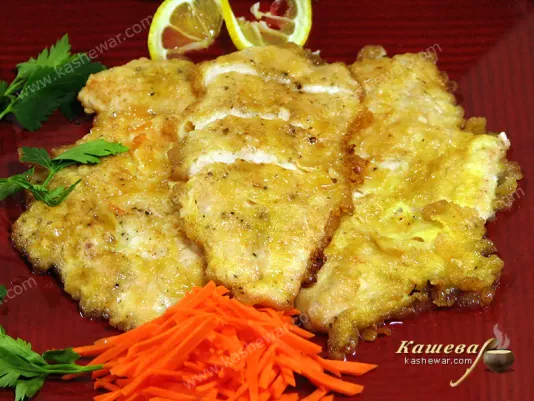 Tender lemon chicken breast - recipe with photo, Chinese cuisine