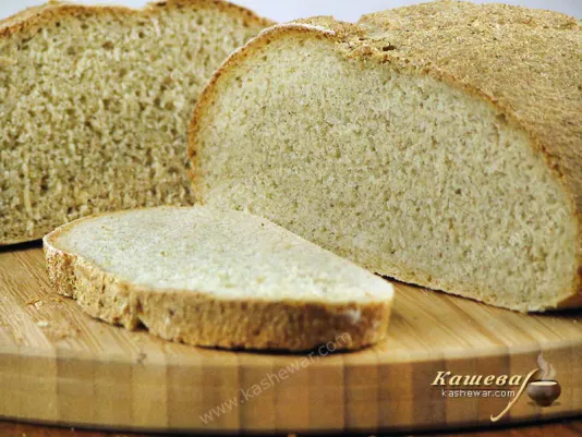 Хліб з вівсяного борошна – рецепт з фото, випічка