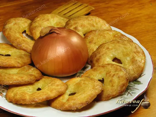 Печиво цибульне – рецепт з фото, українська кухня