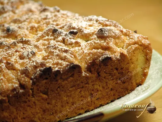 Пиріг пісочний з повидлом – рецепт з фото, білоруська кухня.