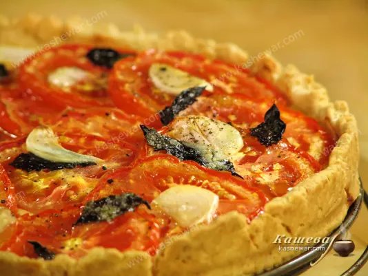 Пиріг з помідорами та базиліком – рецепт з фото, іспанська кухня