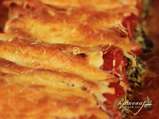 Роли з листя лазаньї – рецепт з фото, італійська кухня