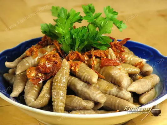 Рибки з гречаного борошна – рецепт з фото, китайська кухня