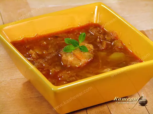 Рибна солянка – рецепт з фото, білоруська кухня