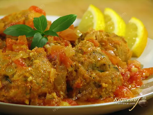 Рибні фрикадельки в томатному соусі – рецепт з фото, марокканська кухня