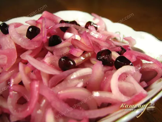 Салат до м'яса – рецепт з фото, узбецька кухня