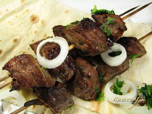Шашлик із козлятини – рецепт з фото, вірменська кухня