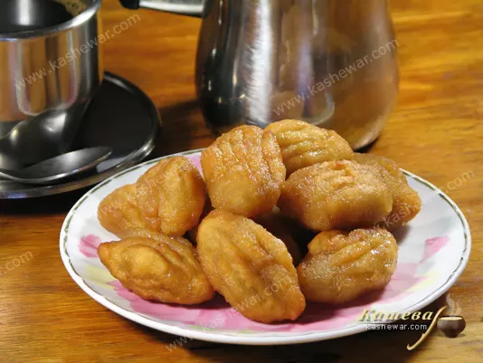 Солодке печиво у вигляді фініка – рецепт з фото, турецька кухня