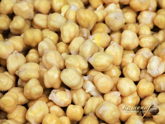 Soaked chickpea