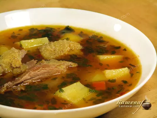 Суп з півня по-молдавськи – рецепт з фото, молдавська кухня