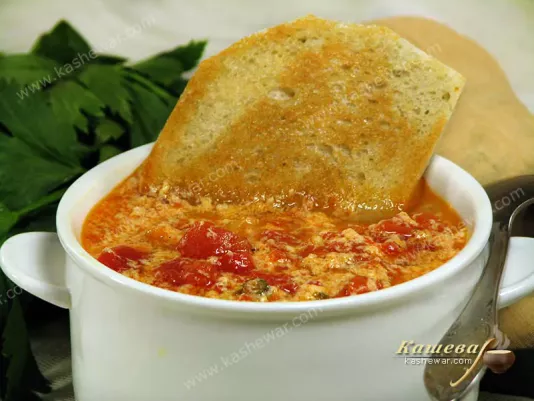 Суп з помідорами та солодким перцем по-тосканськи – рецепт з фото, італійська кухня