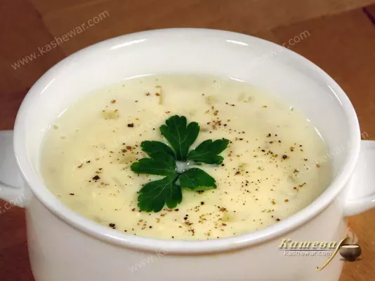 Суп із сиру чеддер – рецепт з фото, англійська кухня