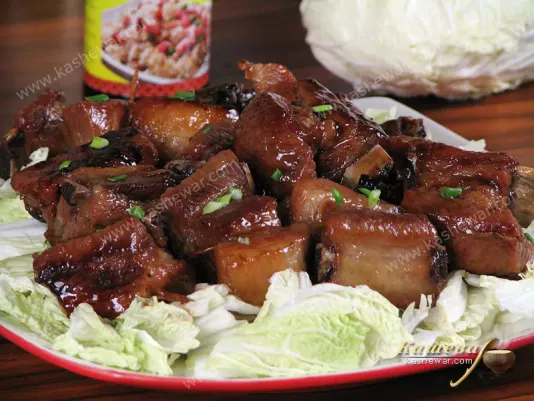Свинячі реберця в кисло-солодкому соусі – рецепт з фото, китайська кухня