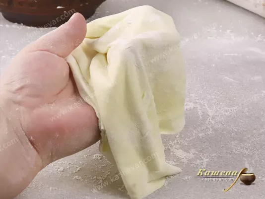 Filo dough - recipe with photo, dough