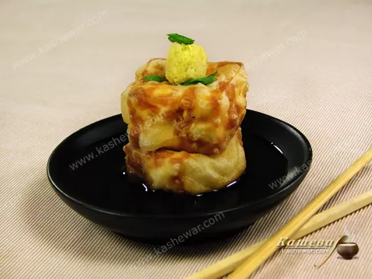 Тофу у фритюрі – рецепт з фото, японська кухня
