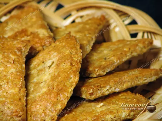 Thin and crispy oatmeal cookies - recipe with photo, Scottish cuisine
