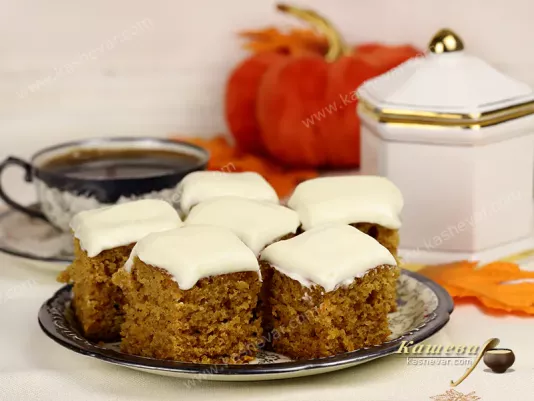 Гарбузові тістечка – рецепт з фото, американська кухня