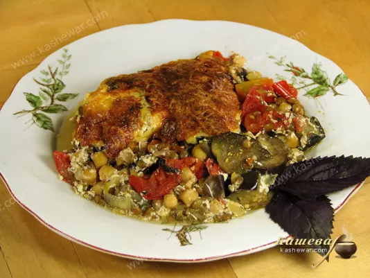 Vegetarian moussaka - recipe with photo, Greek cuisine