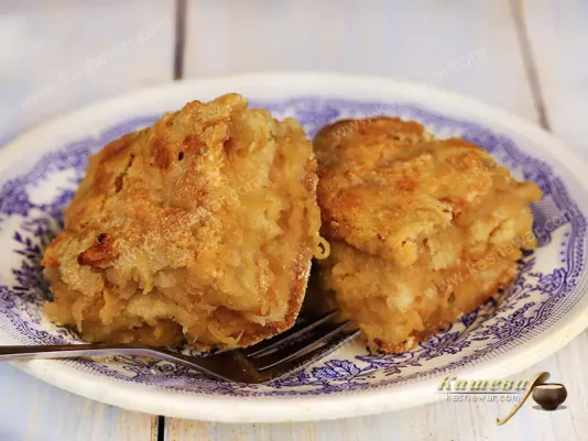 Яблучний пиріг з манною крупою – рецепт з фото, болгарська кухня