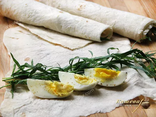 Яйця з естрагоном – рецепт з фото, вірменська кухня