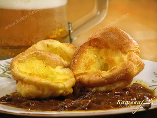 Йоркширський пудинг – рецепт з фото, англійська кухня