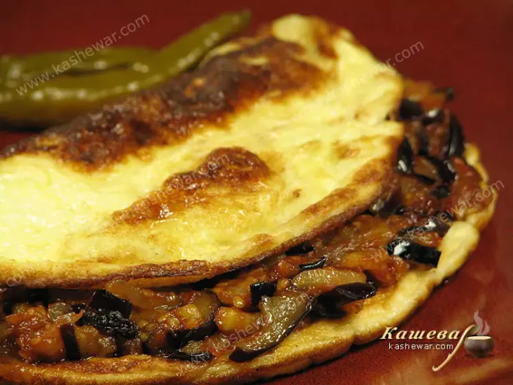 Омлет з баклажанами та соусом табаско – рецепт з фото, мексиканська кухня