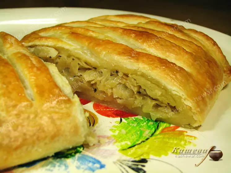 Пирог с капустой – рецепт с фото, русская кухня