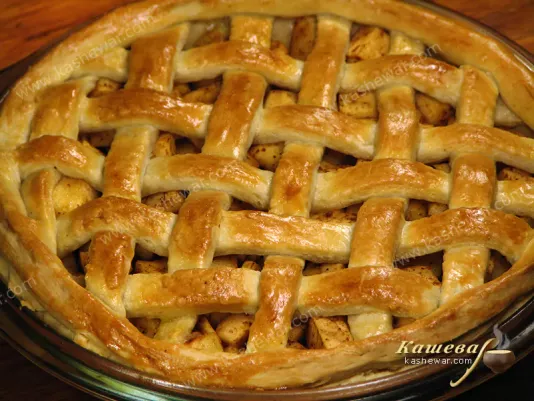 Американський яблучний пиріг – рецепт з фото, американська кухня