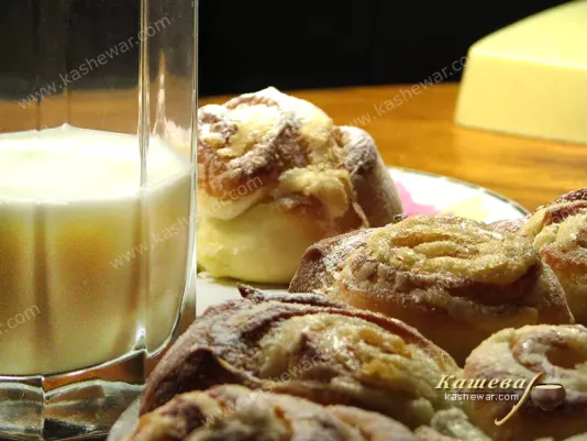 Cream buns - recipe with photo, American cuisine