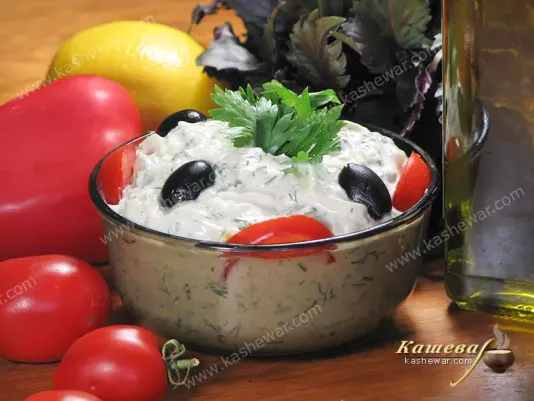 Дзадзики – рецепт з фото, грецька кухня