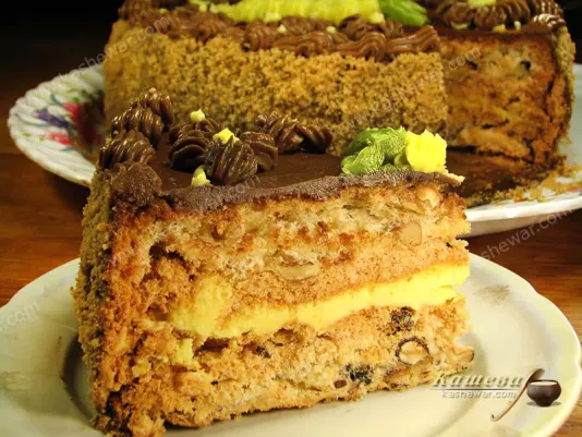 Київський торт – рецепт з фото, українська кухня
