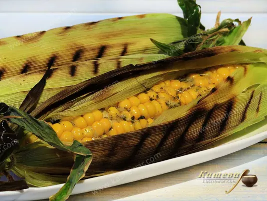 Кукурудза на грилі – рецепт з фото, німецька кухня