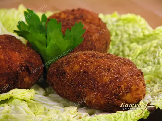 Курячі котлети у фритюрі – рецепт з фото, турецька кухня