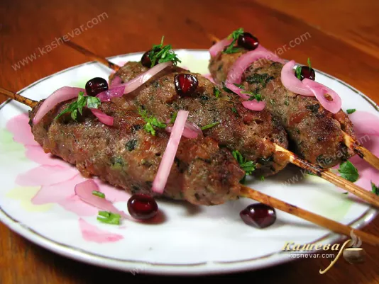 Люля-кебаб по-узбецьки – рецепт з фото, узбецька кухня
