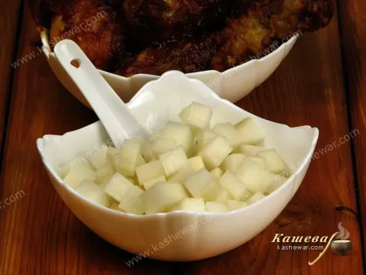 Маринована редька – рецепт з фото, корейська кухня